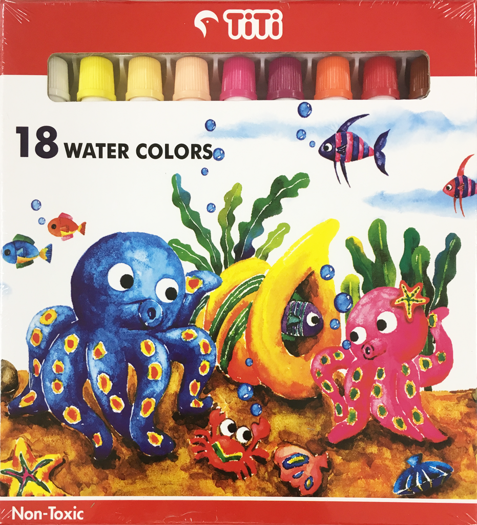 TITI #WC-6ML-18 18色 水彩