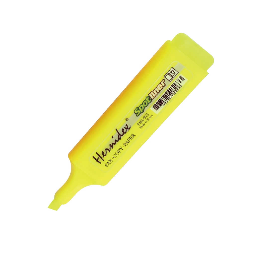 HERNIDEX #FHL-923 彩虹螢光筆 (黃)