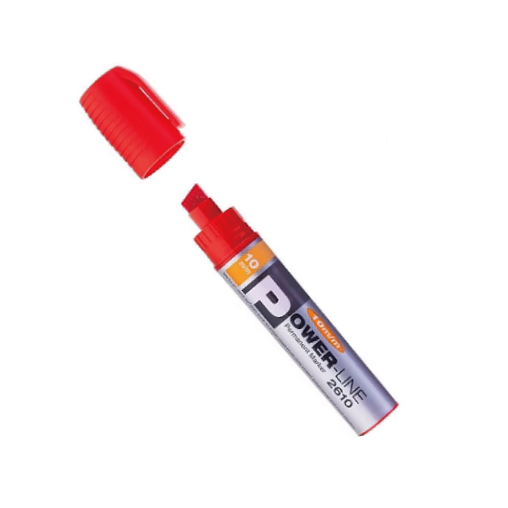 LINEPLUS #2610 特粗咀 10mm 油性箱頭筆 (紅)
