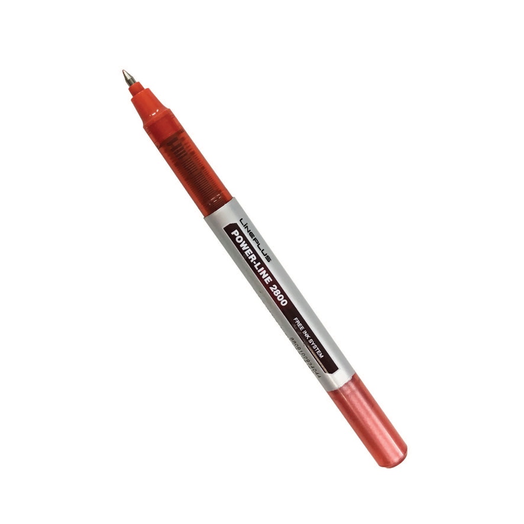 LINEPLUS RB2800 ROLLING BALL PEN (紅色)