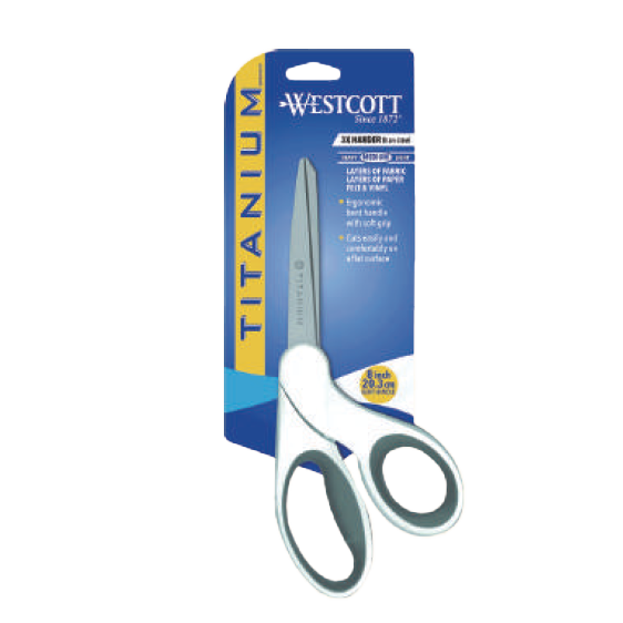 WESTCOTT #16375 8" 鍍鈦工藝剪刀
