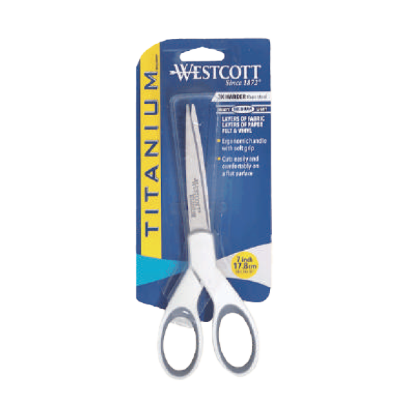 WESTCOTT #15140 7" 鍍鈦工藝剪刀