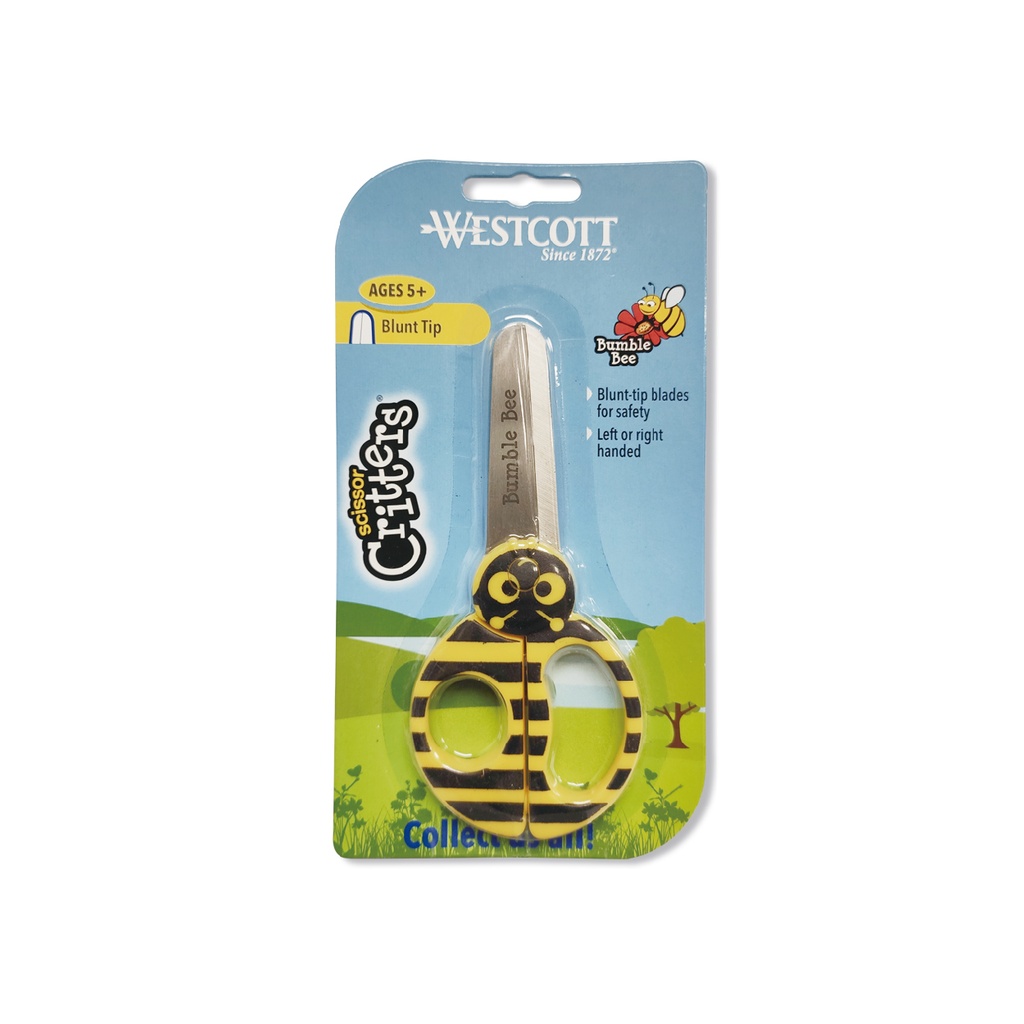WESTCOTT #16208 Bee 5" 動物安全剪刀 (小蜜蜂)