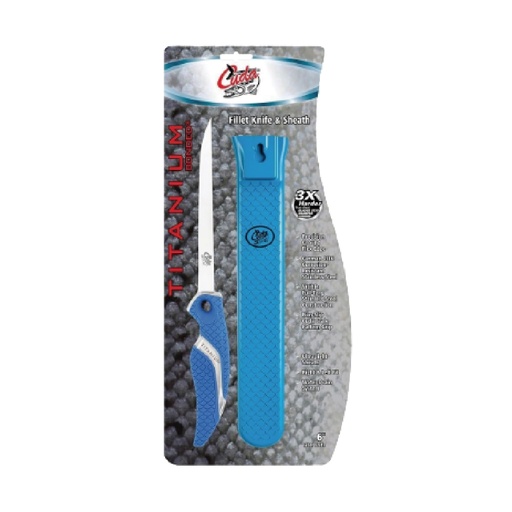 [CUSWTCD18870] CUDA #18870 6" FILLET 18831+18840 SHEATH KNIFT SET (魚刀套裝)