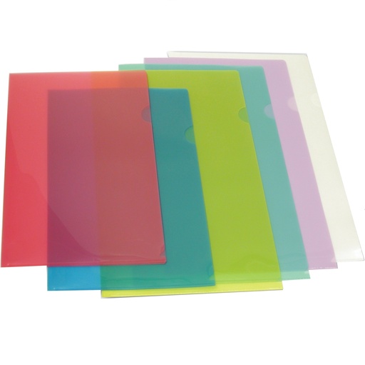 [FPFBDW5BE] BINDERMAX F4 #W-5 單層L型膠 FOLDER (藍)