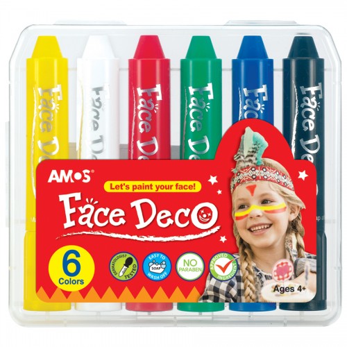 [GALASFD5PC6] AMOS #FD5PC6 6色 畫面臘筆(膠盒庄)