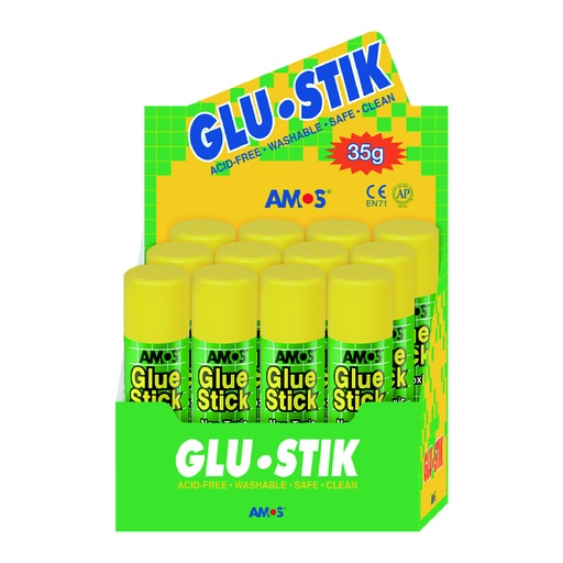 [GSAAS35GB] AMOS 唇膏漿糊 (35G) (12枝/盒)
