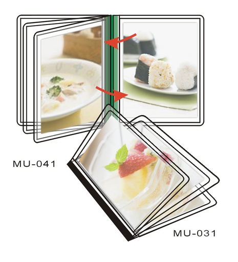[NBPBDMU041BK] BINDERMAX #MU-041 A4 4頁 多用途展示簿 (黑)