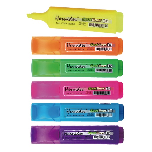 [PNFHDFHL9236] HERNIDEX #FHL-923 彩虹螢光筆 (6枝裝)