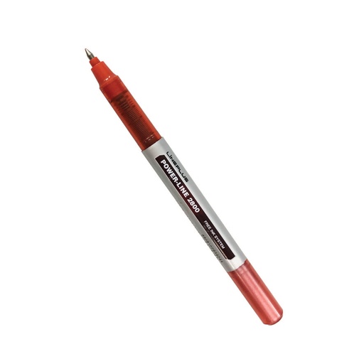 [PNSLPRB2800R] LINEPLUS RB2800 ROLLING BALL PEN (紅色)