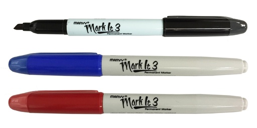 [PNSMY5081BK] MARVY #5081 MARKIT-3 油性筆 SIGN PEN (粗黑)