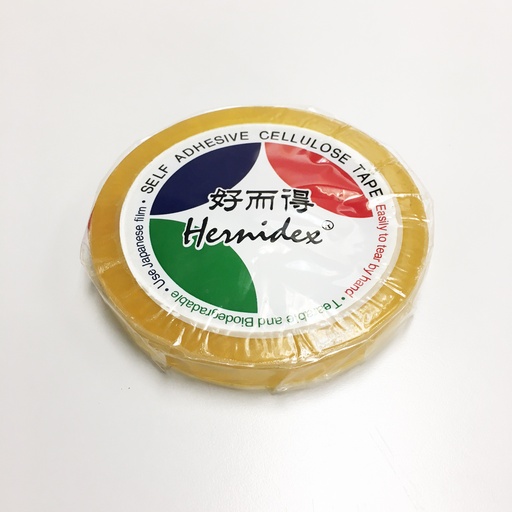 [TADHD6034R] HERNIDEX 3/4" 60碼 透明膠紙 18MM