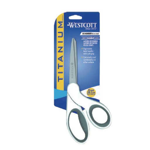[CUSWT16375] WESTCOTT #16375 8" 鍍鈦工藝剪刀